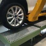 wheel alignment ball transfer table