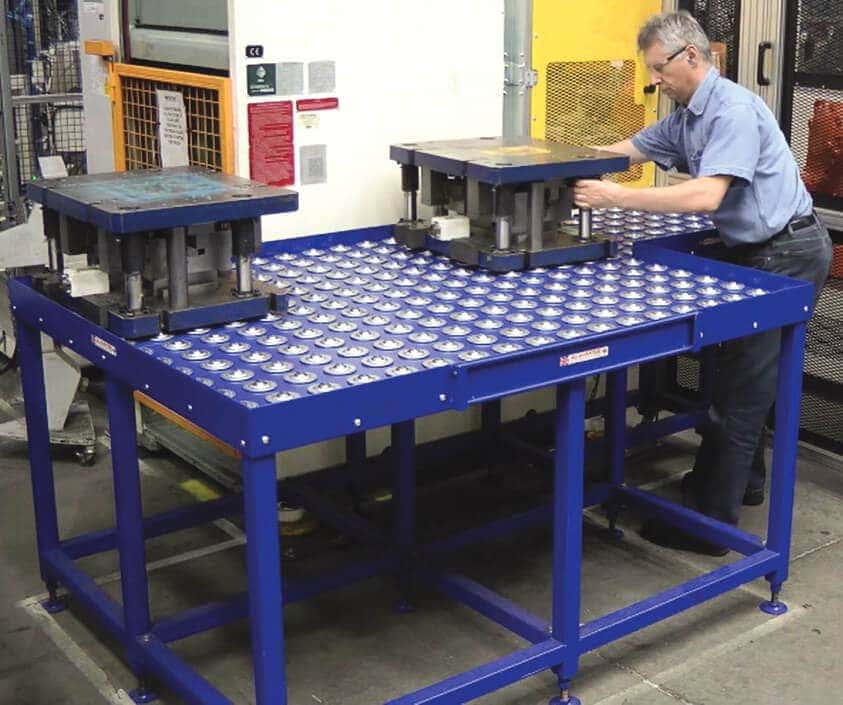 press tool handling