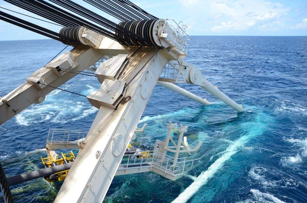 offshore project in the sea