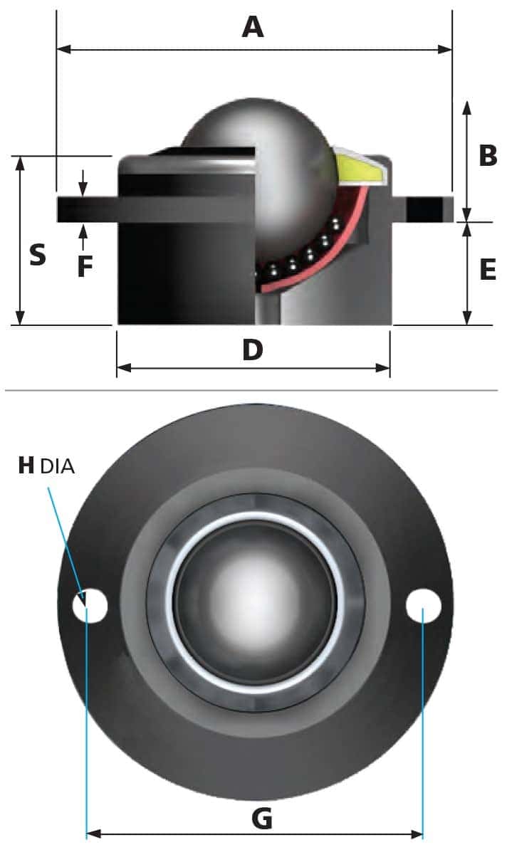 tuff_heavy_duty_22 side and top view diagrams